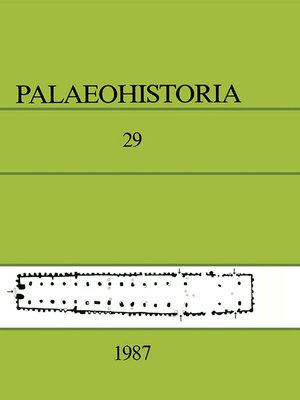cover image of Palaeohistoria